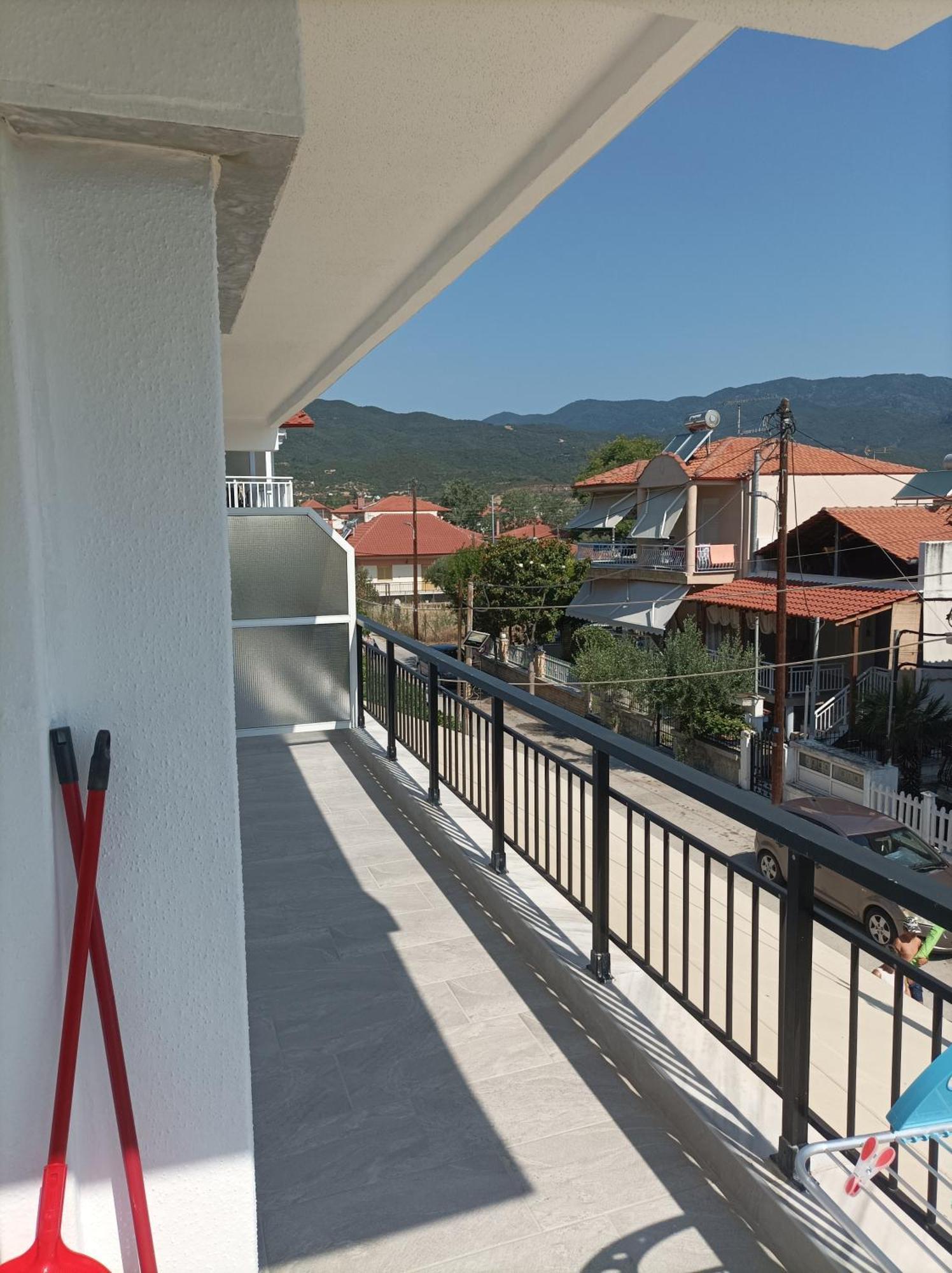 Kleanthis Blue Apartment Nea Vrasna Exterior photo